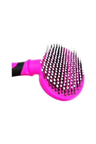 Özel Tasarım İnce Telli Tüy Tarama Kedi Fırçası 16 Cm - Pembe