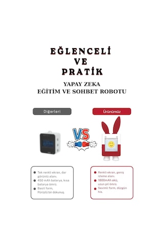 Deepseek Xiaozhi Yapay Zeka Robotu Esp32-s3 Akıllı Sesli Sohbet Aı Kodlama Ve Stem Eğitim Kiti Arduino Uyumlu