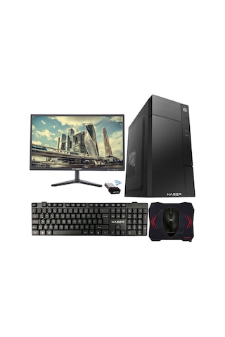 Xaser XSR111 i3-2100 8 GB 256 GB SSD 21.5" Free Dos Masaüstü Bilgisayar