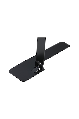 Suofeng Tam Metal Cep Telefonu Tutucu: Ince, Gizli Arka Yapışkan, Katlanabilir Masaüstü Destek, Siyah Lakalı, Pratik Kullanım