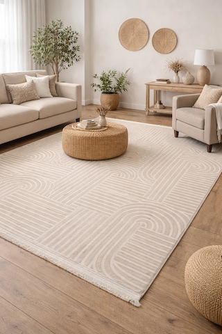 Hoom Rugs Grandy 4666 Bej Modern Halı Bej