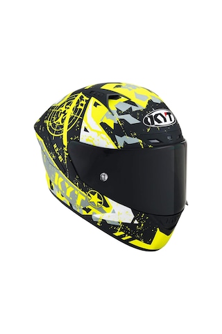 Kyt Nz-Race Blazıng Matt Yellow Kask