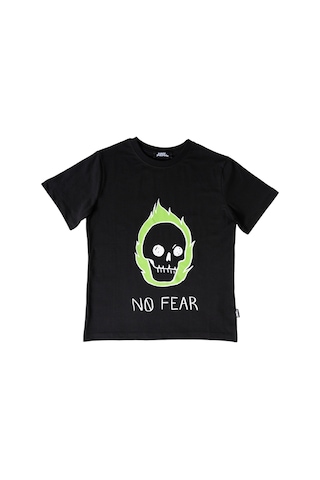 No Fear Nfr-b500340 Erkek Çocuk Tişört Siyah