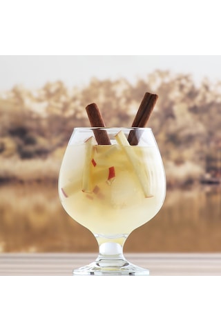 LAV Misket Cam Konyak Bardağı 6'lı 390 ml (Brendi Bardağı )