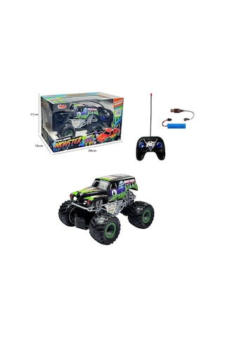 Vardem Oyuncak Jy-1003-04-07-08 Uzaktan Kumandalı Şarjlı Monster Jeep