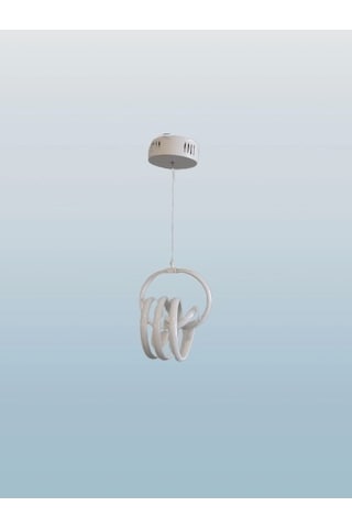 Dmr Sarmal İmza Sarkıt Led Avize Beyaz Kasa Üç Renk 6500k/4000k/3000k Beyaz /ılık Beyaz/sarı Günış Çok Renkli