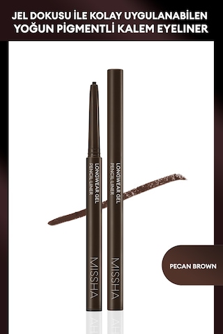 Missha Pürüzsüz Uygulanan Jel Dokuda Kalem Eyeliner Missha Longwear Gel