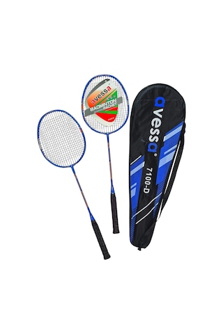 Özel Üretim 7100-d Tek Parça Grafıt Badmington Raket Set Çift Sporcu Dinlence Yaz