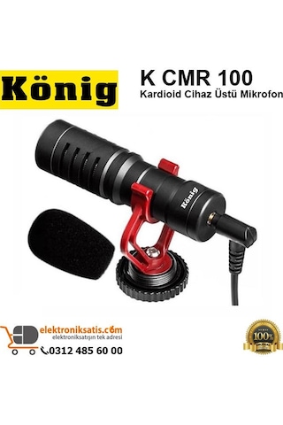 König K Cmr 100 Kardioid Cihaz Üstü Mikrofon