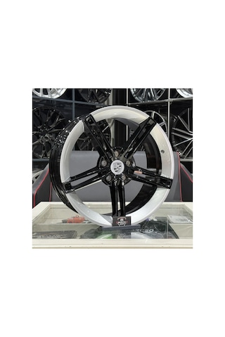 18 İnç 5x112 Vw Seat Skoda Audi Uyumlu Porsche Taycan Silver Black Jant Modeli 4adet