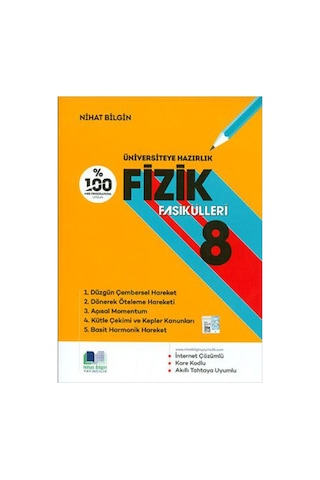 Nihat Bilgin Fizik Fasikülleri-8 - Nihat Bilgin - Nihat Bilgin Yayıncılık