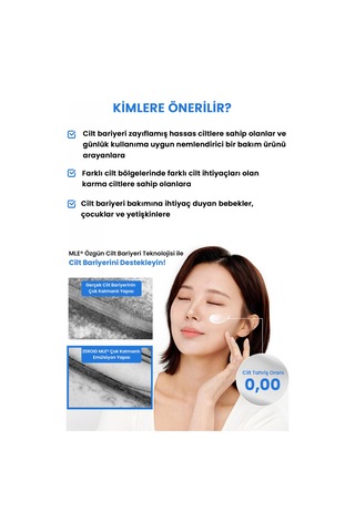 Hassas Cilt Bariyerini Destekleyen Ve Nem Desteğiyle Rahatlatan Losyon Zeroıd Soothing Lotion