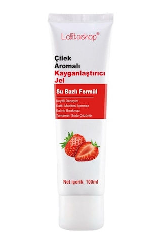 2'li Fırsat Paketi Çilek Aromalı Su Bazlı 200 Ml Yenilebilir Kayganlaştırıcı Jel Seti