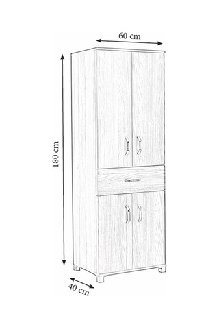 Mobilya Sarayı Modern Mutfak Ofis Dolabı (546158670)