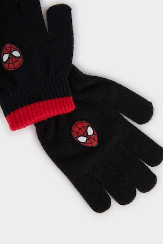 Defacto Erkek Çocuk Marvel Spiderman Triko Eldiven X9305a625wnbk32 Siyah