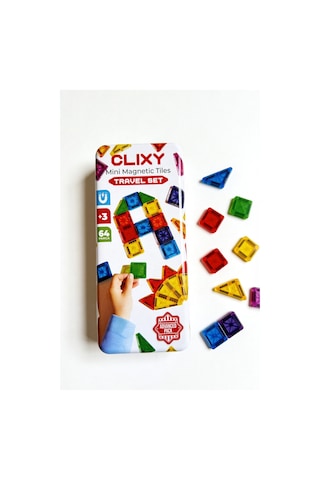 Mini Manyetik Bloklar 64 Parça Travel Set