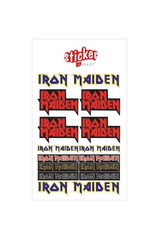 Iron Maiden Sticker Seti Iron Maiden Sticker Seti