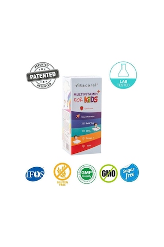 Multivitamin & Fish Oil Complex For Kids 150 ML