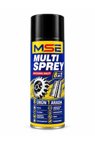 Multi Sprey Pas Sökücü Ve Yağlayıcı 400 Ml 1 Adet Multi Sprey Pas Sökücü Ve Yağlayıcı 400 Ml 1 Adet