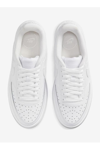 Nike W Court Vision Alta Leather Kadın Günlük Ayakkabı Dm0113 100 Beyaz