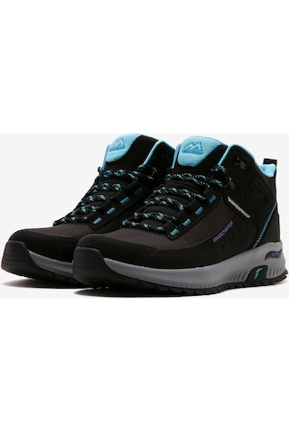 Skechers Arch - Fit Discover - Elevation Kadın Siyah Outdoor Bot 180086 Bkbl Siyah