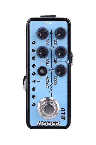 Mooer Custom 100 Micro Preamp Pedalı