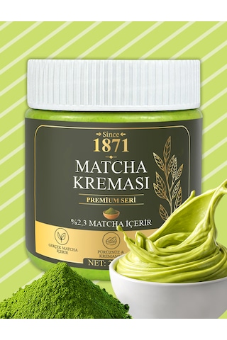 Matcha Kreması Premium Seri %2,3 Matcha İçerir 200 G