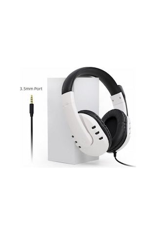 Dobe Ps5 Uyumlu Kablolu Kulaklık Oyun Pc 3.5mm Xbox One Için Ps4 Pc Ps3 Ns Kulaklık Surround