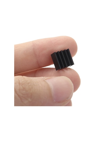 8.8mm X 8.8cm X 5mm Alüminyum Metal Soğutucu Blok Radyatör Amfi Led Entegre Transistor Vga Ram Memo