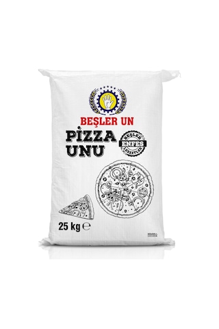 Beşler Un Pizzalık Un 25 KG Beşler Un Pizzalık Un 25 KG