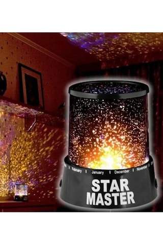 Markafox Star Master - Projeksiyonlu Gece Lambası Çok Renkli