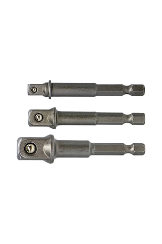 Master 530950 Lokma Adaptör Seti Hex Bits Saplı 3 Parça