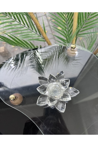 Gaelle Dekoratif Lotus Beyaz