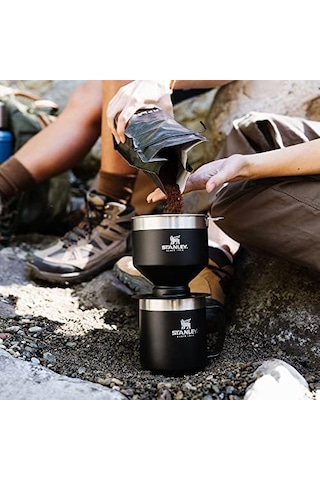 Klasik Brew Pour Over Paslanmaz Çelik Kahve Demleyici S