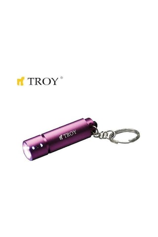 Troy 28086 Mini Led El Feneri Ve Anahtarlık. 1 Adet N11.13676 Mor
