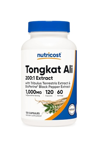 Nutricost Tongkat Ali Tribulus Mix 1000 Mg 120 Capsules