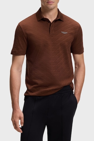 Boss % 100 Pamuk Regular Fit Düğmeli Polo Erkek Polo 50565174 214 Kahve