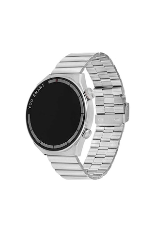 You Watch R13-AR137 You Smart Akıllı Saat + Kordon (Distribütör Garantili) Gümüş - Turuncu