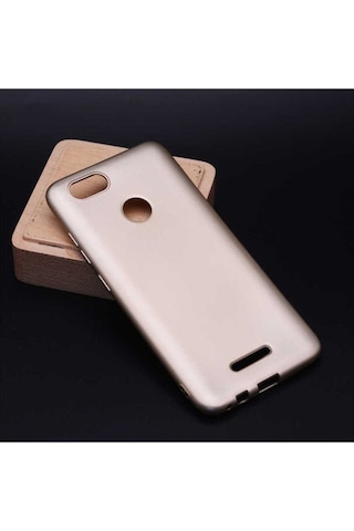 Casper Via M4 Kılıf Zore Premier Silikon Kapak Gold
