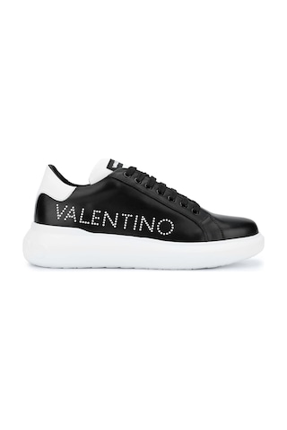 Mario Valentino Unisex Hakiki Deri Siyah Sneakers & Spor Ayakkabı 1040 95b2302 Ayk Y24 Black/whıte Beyaz - Siyah