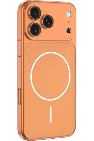 Apple Uyumlu iPhone 16 Pro Kılıf Zore M-safe Şarj Özellikli Kamera Korumalı Spark Kapak