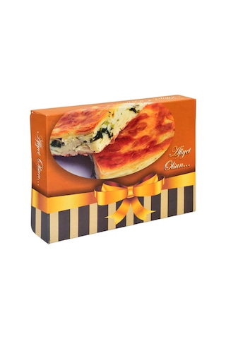 Miyo Ambalaj Börek Kutusu Selefonlu 1 KG 100'lü 18 x 25 x 4.5 CM