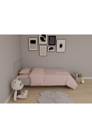 Letto Tek Kişilik Karyola Kül Gri Renk
