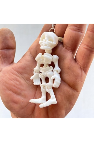 Dikiz Aynası Bilgisayar Kasa Süsü İskelet Anahtarlık