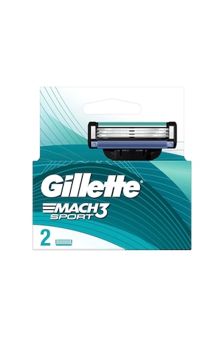 Gillette Mach3 Sport Yedek Bıçak 2'li
