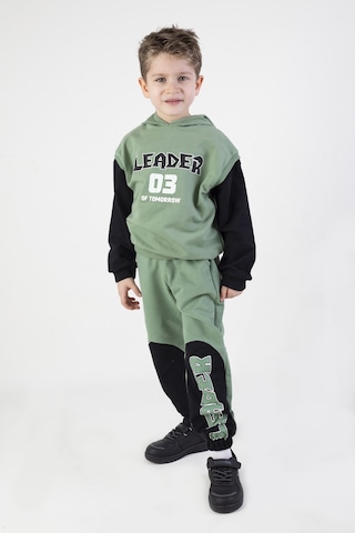 Erkek Çocuk Leader Baskılı Örme Basic Eşofman Takımı 001