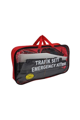 Trafik Seti 3'lü Set Muayene Uygun Trafik Seti+Takviye Kablosu+Bijon Anahta