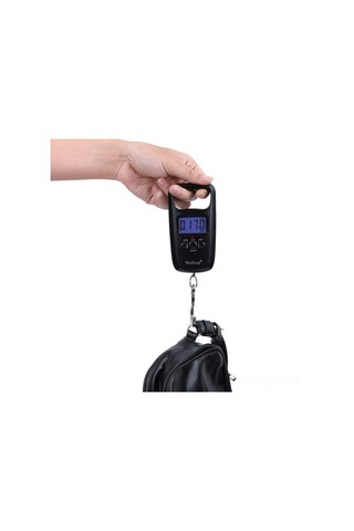 Suofeng 50kg Dijital Taşınabilir Lcd Elektronik Terazi - Bagaj, Balıkçılık, Kargo İçin Kanca Tipi Ağırlık Ölçer Pil Dahil Değil