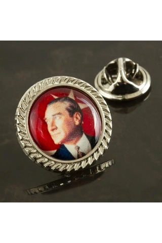 Atatürk Yaka Rozet Elk-bjtıeg Gümüş Rengi 58485714