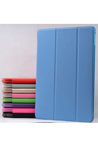 Apple Uyumlu iPad 2 3 4 Zore Smart Cover Standlı 1-1 Kılıf Kapaklı Kılıf